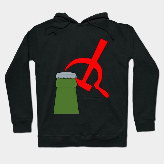 A Communist Beer Hoodie by DiegoCarvalho